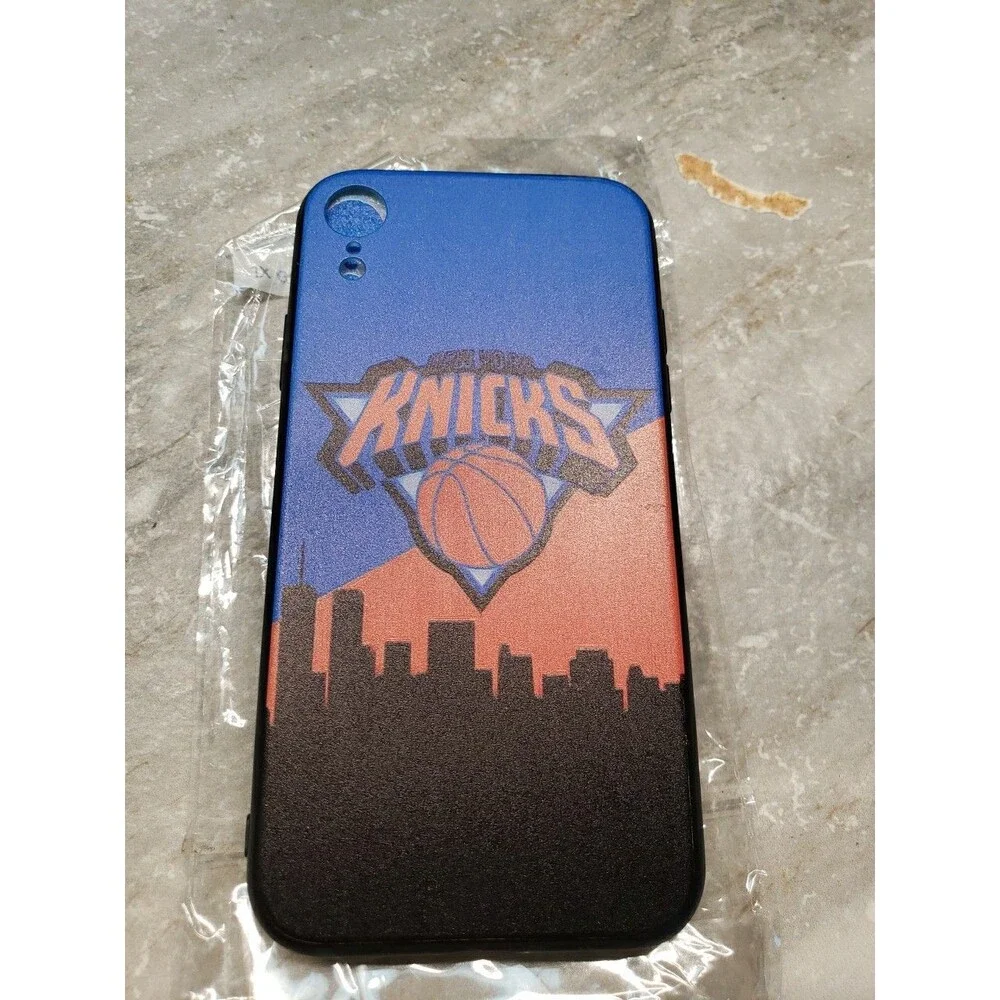 New York Knicks iPhone XR Case Basketball Team Cover Blue Orange Slim Fit NBA